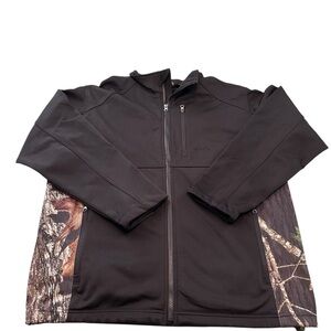 Tag Outdoors Clothing Lightweight Mens Size L Jacket Black And Camo